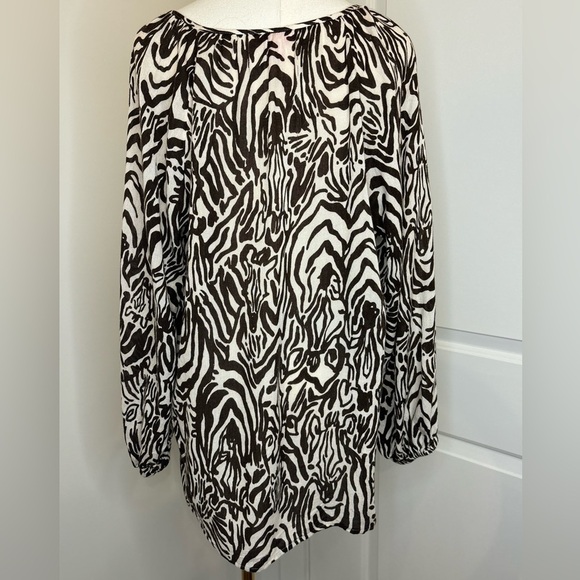 Lily Pulitzer Eleni Top Zebra Print - Picture 5 of 5